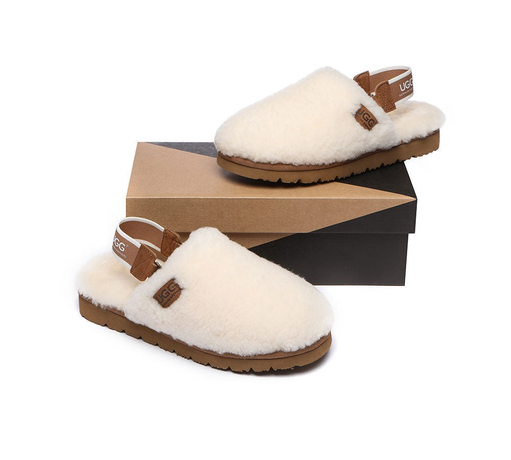 AUSTRALIAN SHEPHERD® UGG Slippers Women Removable Strap Slingback Kamari