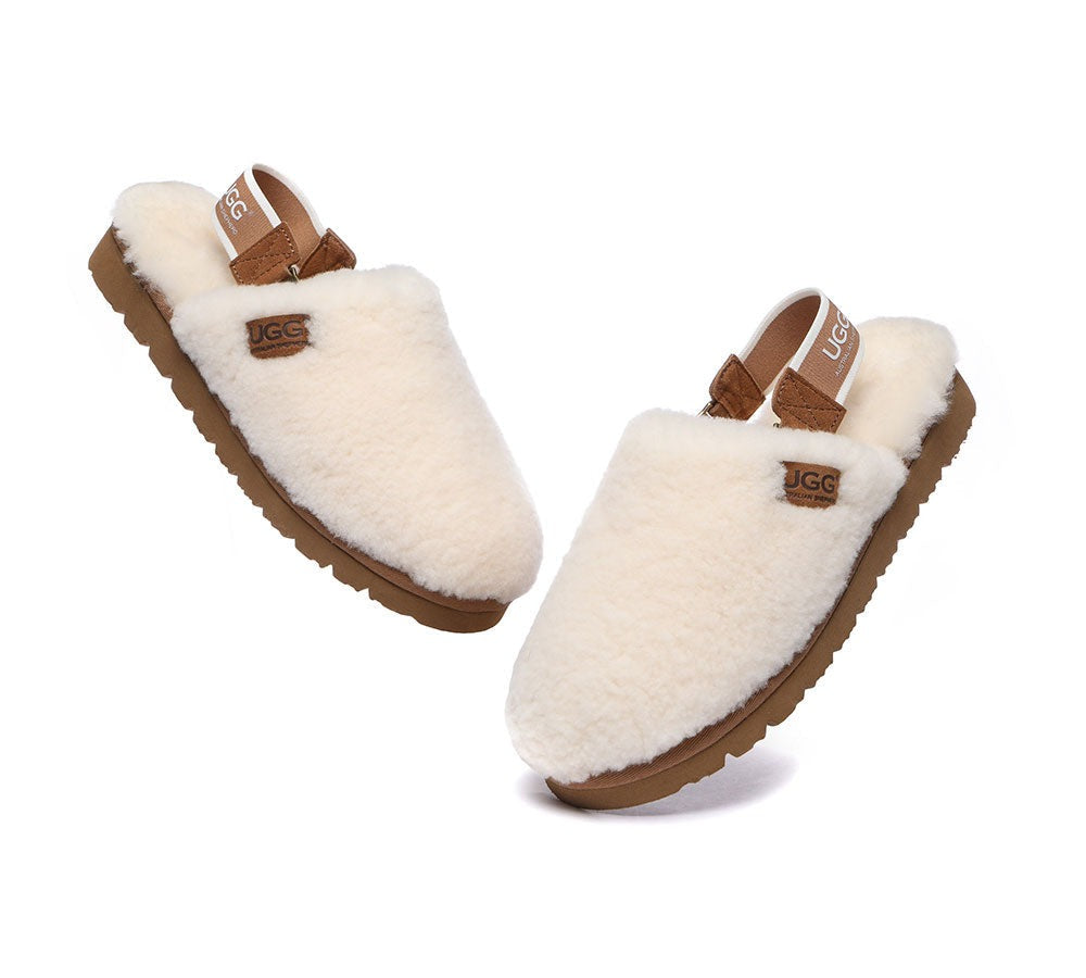 AUSTRALIAN SHEPHERD® UGG Slippers Women Removable Strap Slingback Kamari