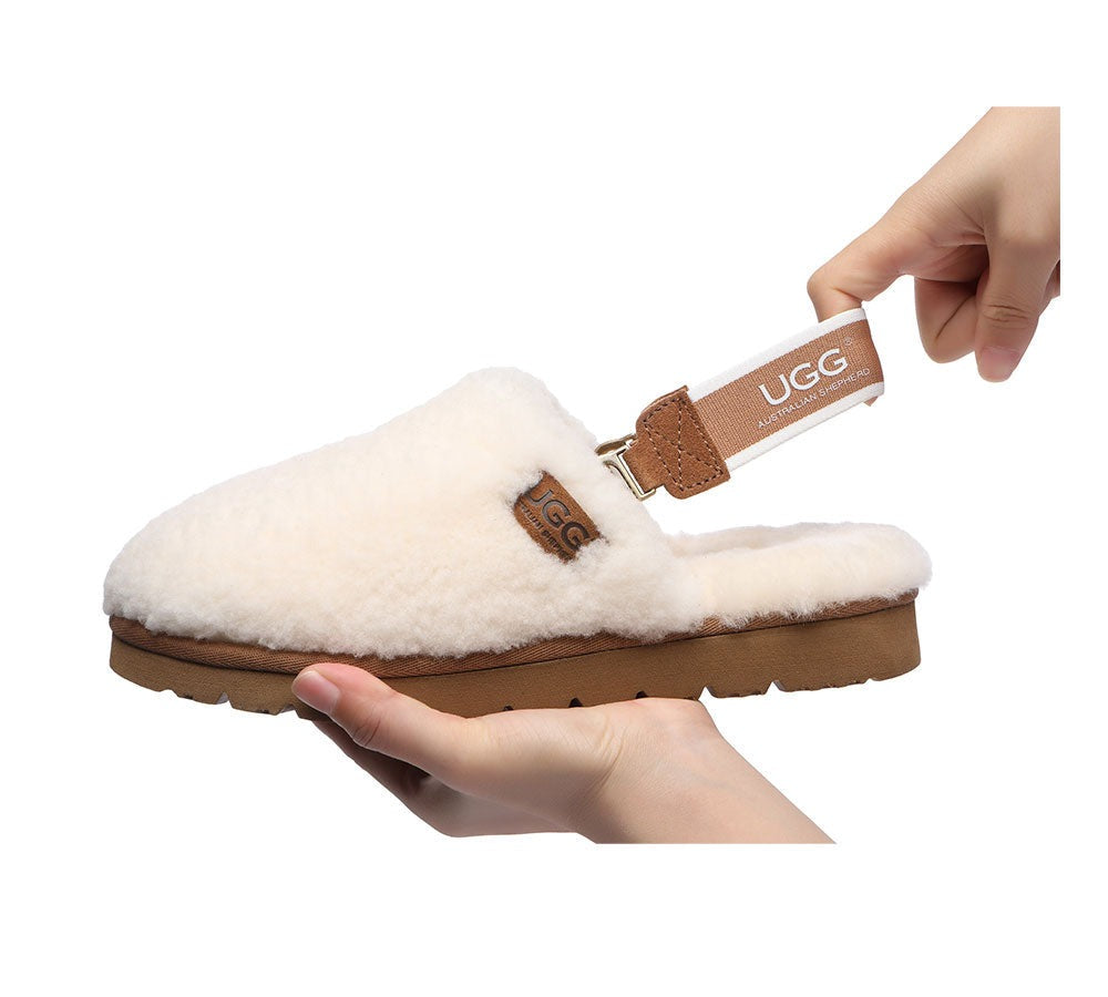 AUSTRALIAN SHEPHERD® UGG Slippers Women Removable Strap Slingback Kamari