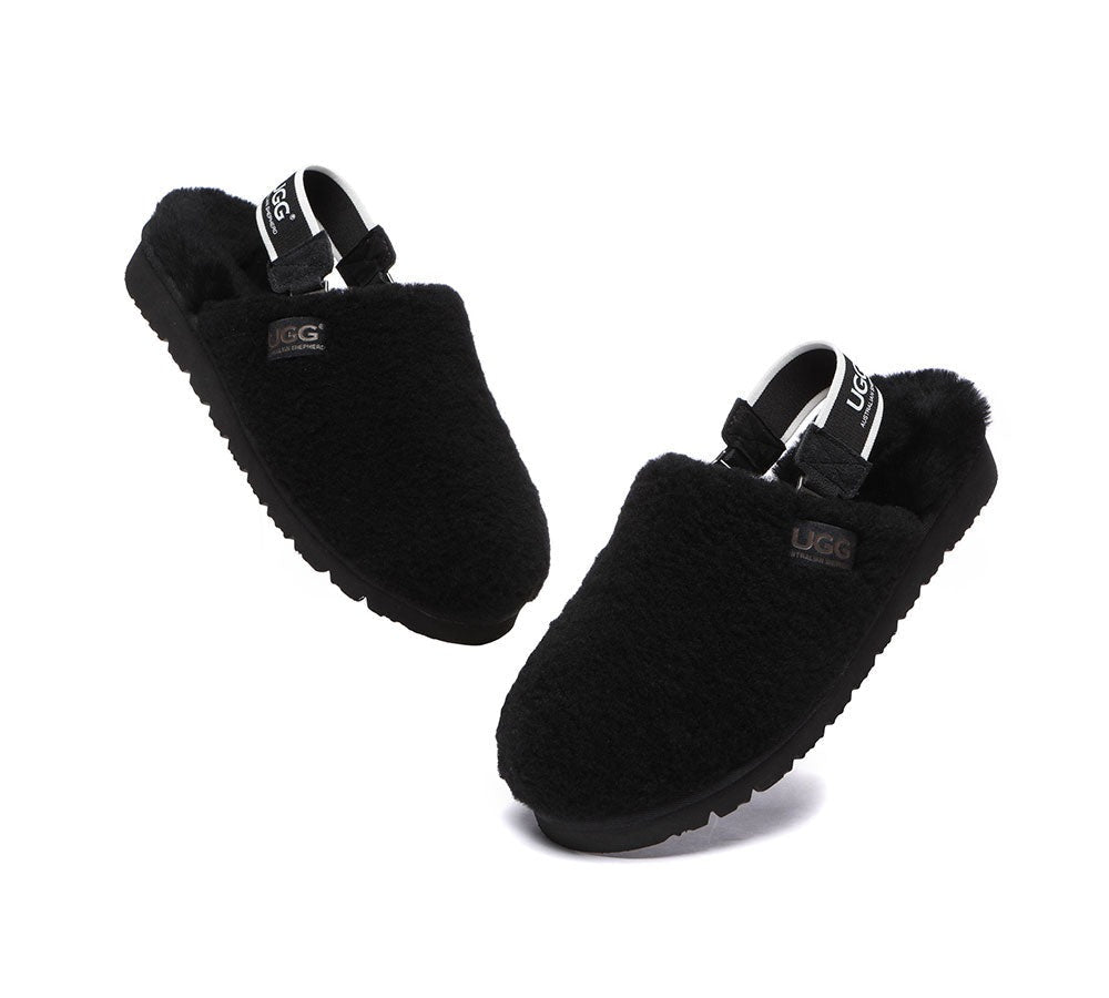 AUSTRALIAN SHEPHERD® UGG Slippers Women Removable Strap Slingback Kamari