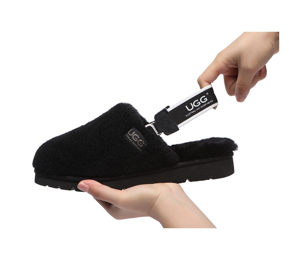 AUSTRALIAN SHEPHERD® UGG Slippers Women Removable Strap Slingback Kamari