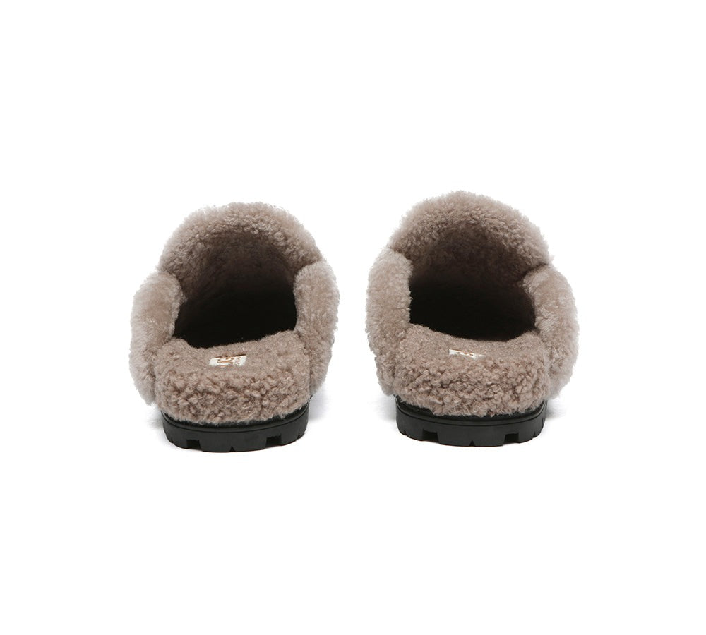 AUSTRALIAN SHEPHERD® UGG Slippers Women Sheepskin Wool Shearling Lined Remi