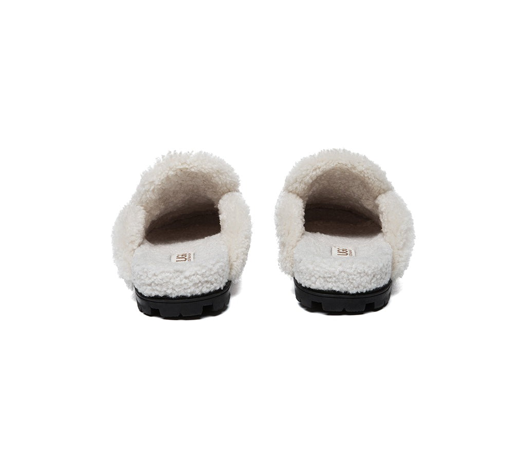 AUSTRALIAN SHEPHERD® UGG Slippers Women Sheepskin Wool Shearling Lined Remi