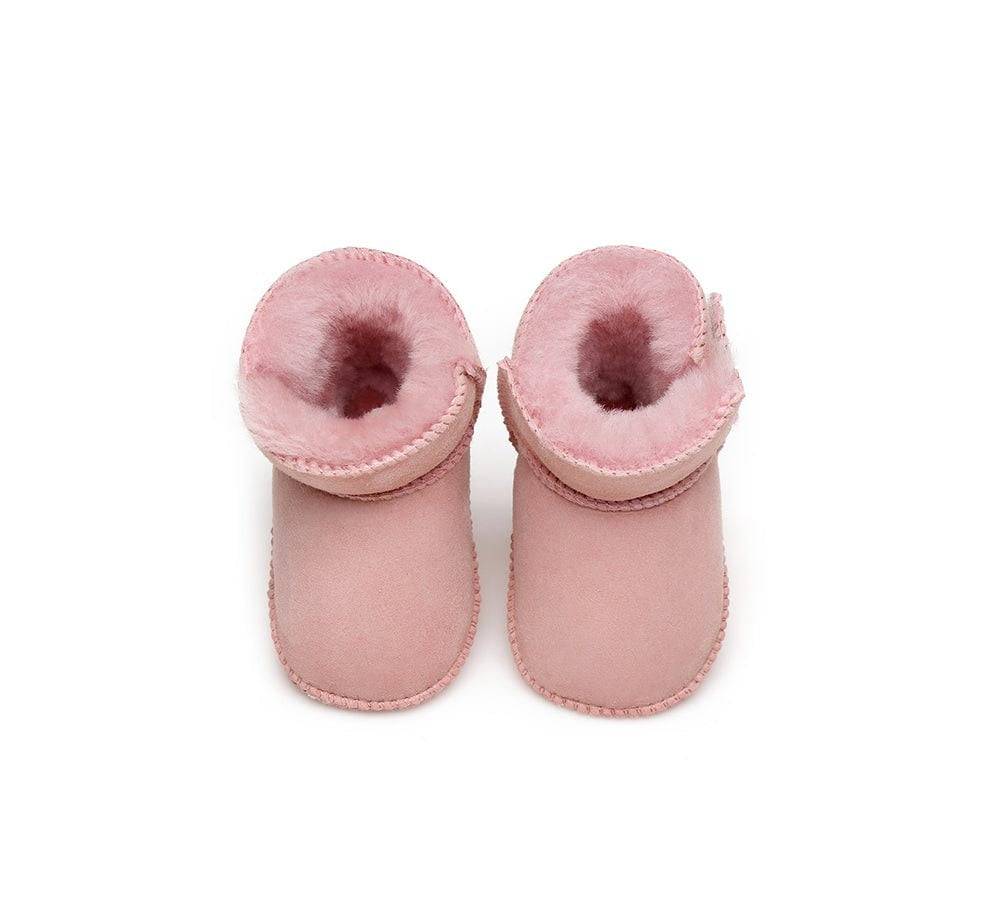 AUSTRALIAN SHEPHERD® UGG Baby Australian Sheepskin Wool Booties Erin