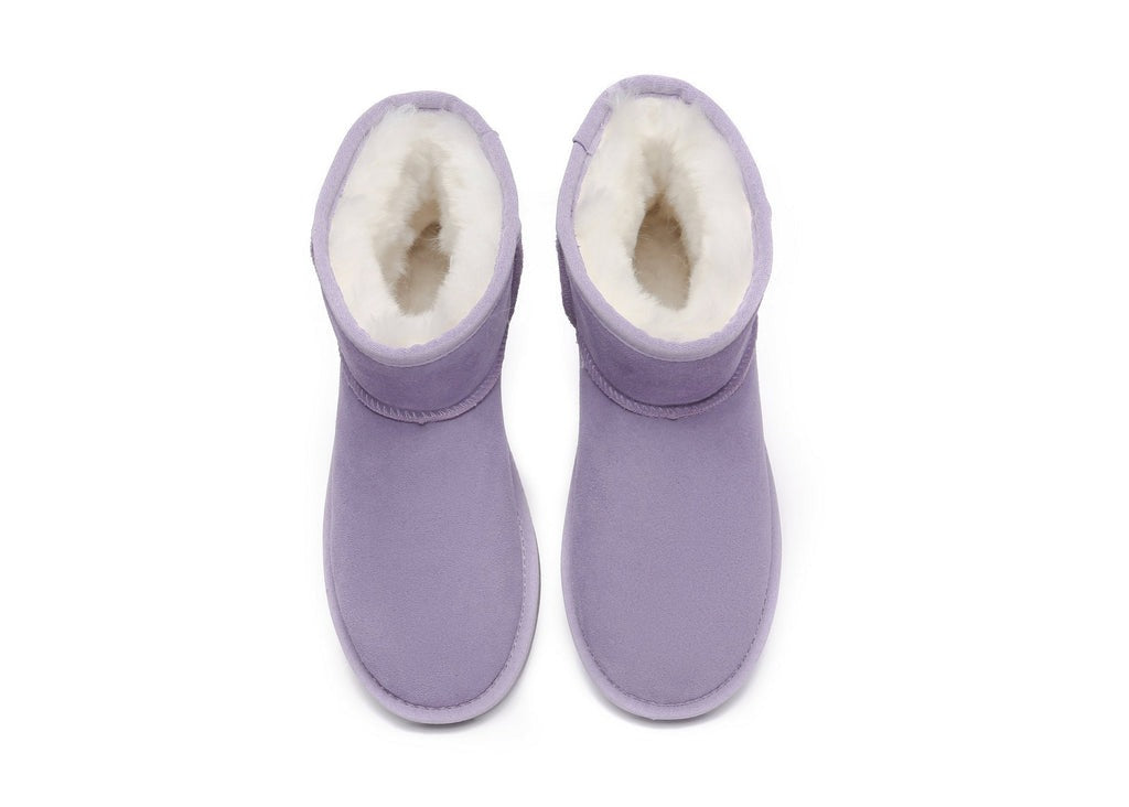 AUSTRALIAN SHEPHERD® UGG Boots Sheepskin Wool Mini Classic Suede Special Colour