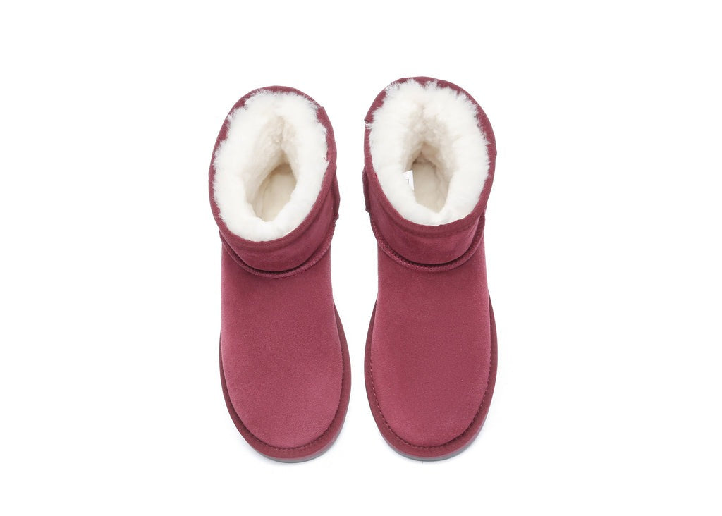 AUSTRALIAN SHEPHERD® UGG Boots Sheepskin Wool Mini Classic Suede Special Colour