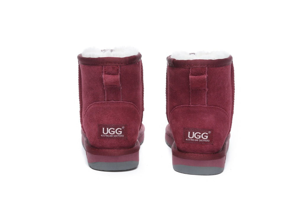 AUSTRALIAN SHEPHERD® UGG Boots Sheepskin Wool Mini Classic Suede Special Colour
