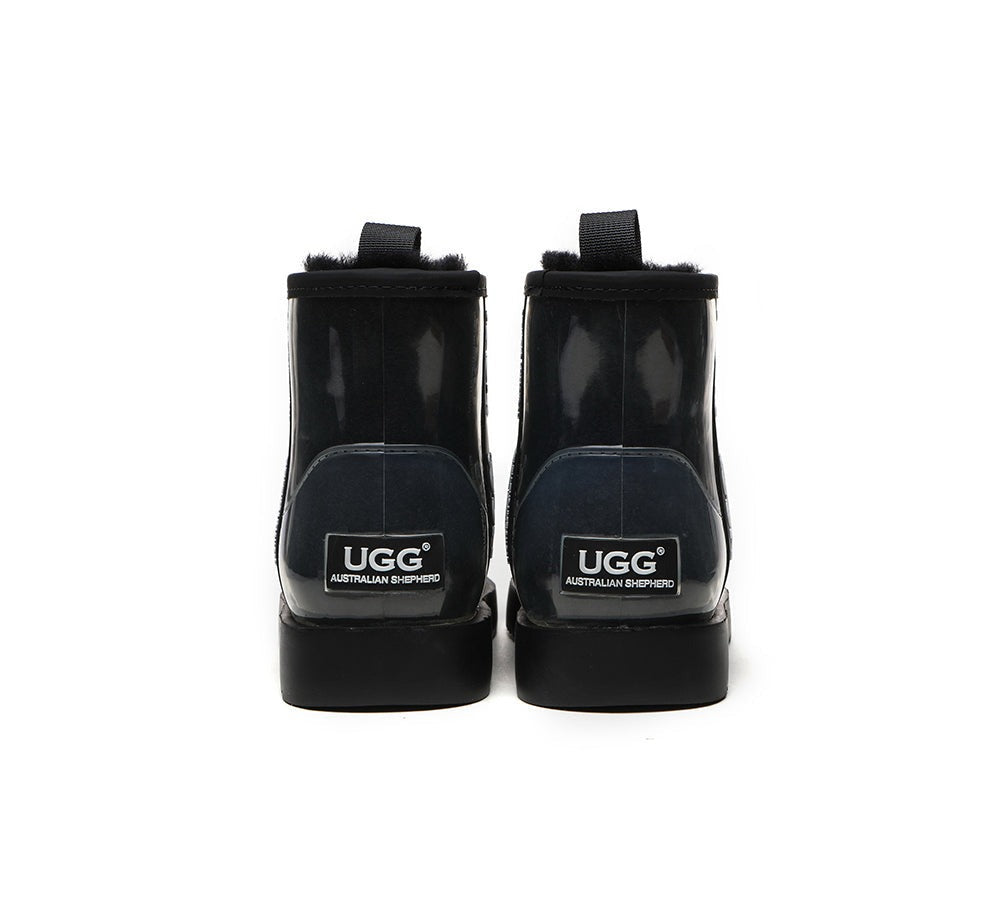 AUSTRALIAN SHEPHERD® UGG Boots Women Clear Waterproof Shearling Coated Classic
