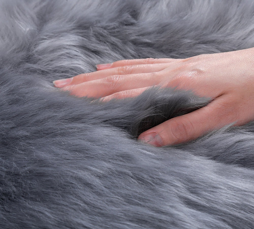 TARRAMARRA® Premium Australian Sheepskin Wool Single Long Wool Rug 85cm  No reviews