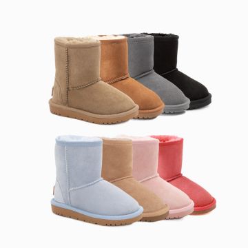 UGG OZWEAR Kids Ugg Boots Water Resistant Premium Double Face Sheepskin